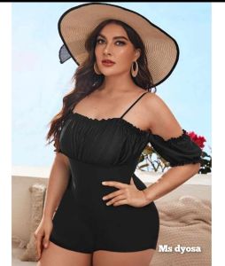 PLUS SIZE ONE PIECE SWIMSUIT [ZENA]