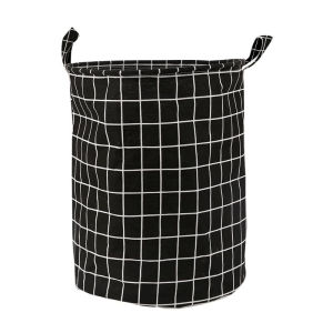 Dirty Clothes Storage Basket Fabric Foldable Waterproof Bucket Household Bathroom Laundry