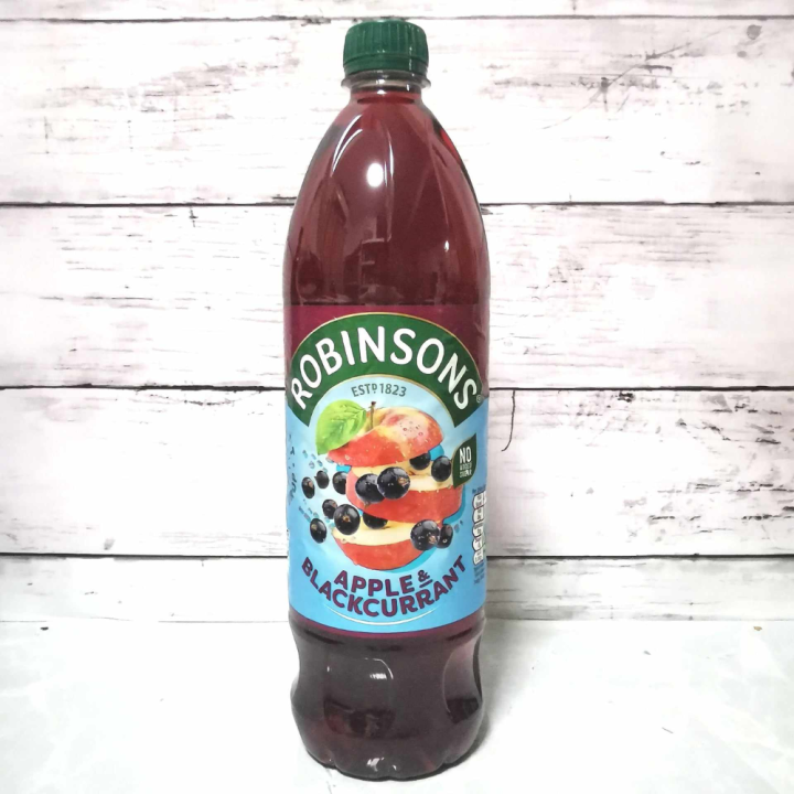 Robinsons Apple & Blackcurrant โรบินสันส์ น้ำรสแอปเปิ้ลและแบล็คเคอแรนท์ ...