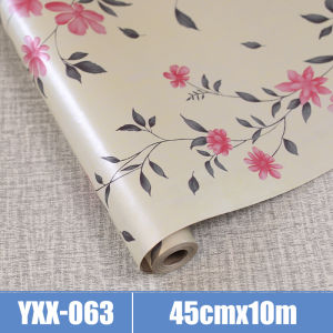 3D Elegant Floral design Wallpaper PVC  Self Adhesive Waterproof Anti-fouling high quality Wall stickers