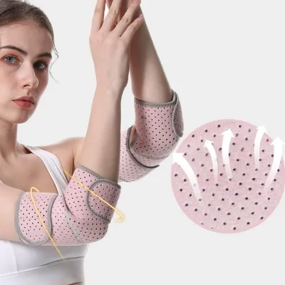 Băng bảo vệ khuỷu tay Đai bó khuỷ tay hỗ trợ bảo vệ cánh tay khi tập tạ chơi bóng rổ quần vợt tập gym