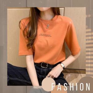 KDAShop เสื้อคอกลมสไตล์มินิมอล สกรีนข้อความน่ารักๆ ดีไซน์เรียบง่าย แต่ต๊าชมากแม่ แมทซ์กับยีนส์ตัวโปรดคือเป๊ะะะ