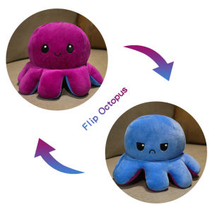 Plush Toy Bright Colors Expressions Plush Dolls Crystal Velvet Soft Comfort Lively Turn Over