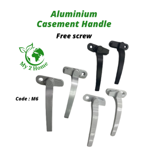 M6 Aluminium Window Handle Casement Handle CH-M6 Pemegang Tingkap Aluminium Casement Window Handle Lock M6