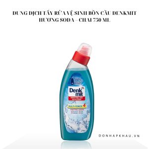 Dung Dịch Tẩy Rửa Vệ Sinh Bồn Cầu DENKMIT Hương Táo – Chai 750 ML