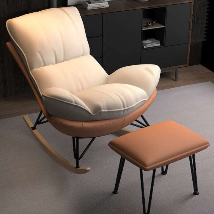 Lazy Sofa Balcony Leisure Reclining Or Sleeping Rocking Chair Living ...