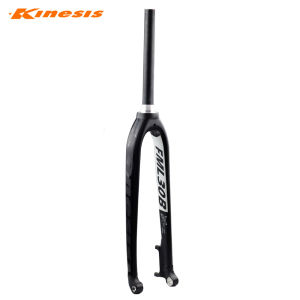 Kinesis 27.5er 29inch Aluminum Bike Fork Rigid Tapered 1/8 to 1 1/2 Disc Brake Thru Axle 100mm x 15mm with Thru Axle Lever MTB Mountain Bicycle Forks