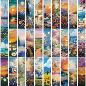 30Pieces Paper Bookmarks for Teacher Student Book Page Divider Book Page Mark for Book Lover Reader Writer Reading