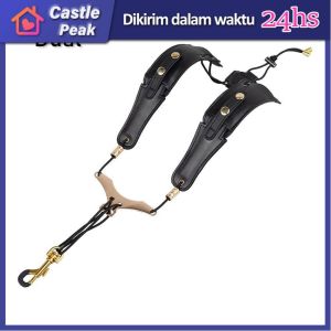 Sax Strap Saxophone Tali Bahu Tunggal Dapat Disesuaikan Tali Leher Menggantung Tali Lanyard Band Sax Aksesori Alat Musik