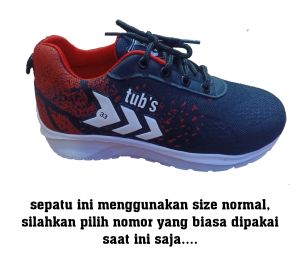 Sepatu Sekolah Anak Laki Laki Perempuan Cewek Cowok Warna Hitam Murah Tali Perekat Rekat Velcro Kecil Tanggung Umur Usia PAUD TK SD SMP SMA Kelas 1 2 3 4 5 6 7 8 9 0 Tahun-KIDZTUBS1543