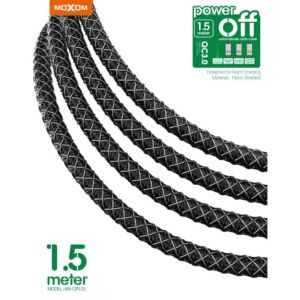 MOXOM MX-CB120 : Smart Charging Cable with Auto Cut-Off Protection