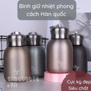 Bình Đựng Nước Mini Giữ Nhiệt Du Lịch Nhỏ Gọn Nhẹ- Bình Được Làm TừThép Không Gỉ 304 Hai Lớp Tiện Lợi Khi Đi Du Lịch- hay Cho Bé mang Đi Học