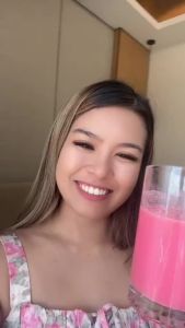 MISTIQUE Colla Glow Hydrolyzed Marine Collagen Drink Strawberry Flavor 10 Sachets 210g