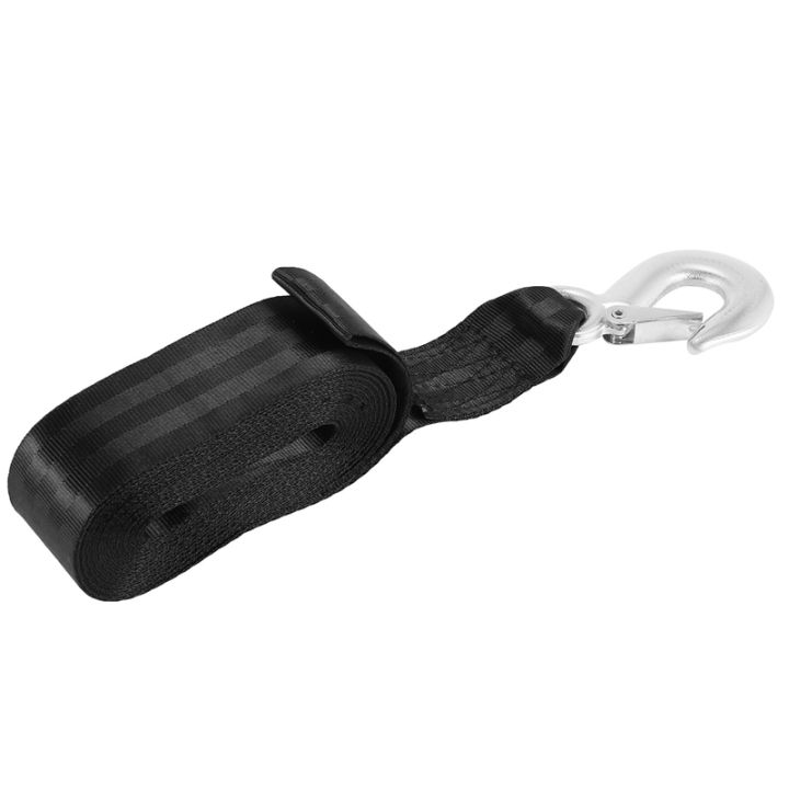 Boat Trailer Winch Strap Replacement with Hook for Boat, Fishing Jet
