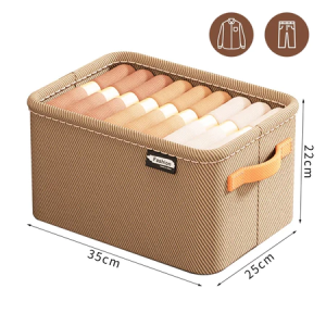Clothes Organizer Box Pants Shirt Foldable Storage Box Organizer Wardrobe Clothes Storage Baskets