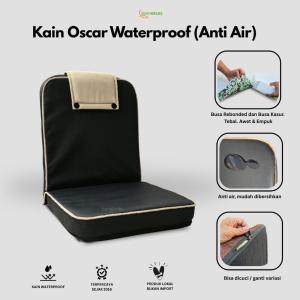 Sahlan Kursi Lesehan Ngaji Lipat BangKELES / Sandaran Nyaman / Kain Sofa Premium / Ukuran Medium