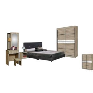 Bedroom Set With 6 inch mattress