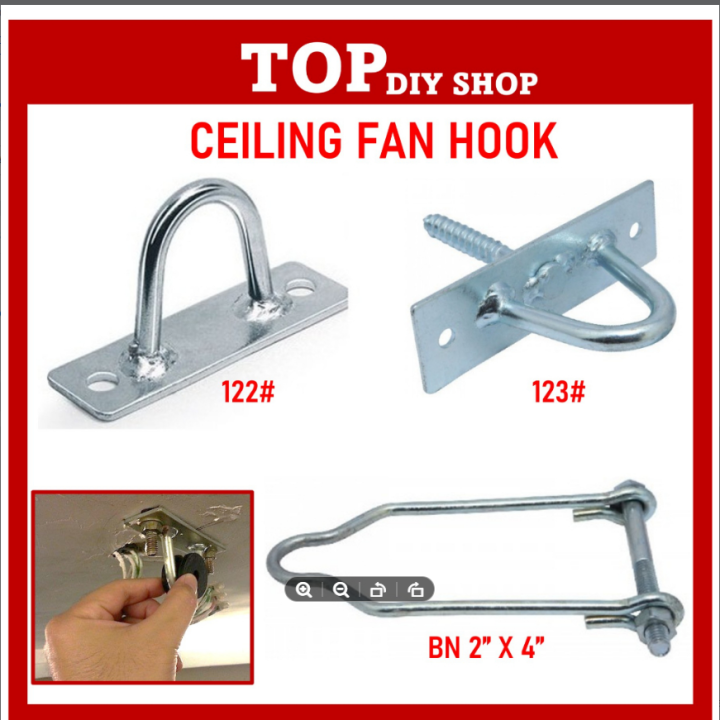 122 123 Fan Hook Ceiling Fan Hook Lazada