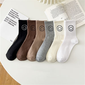 Mid medyas women 10pcs makapal cotton running cycling grip yoga pilates compression socks comfortable breathable antibacterial