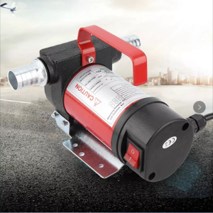 ปั๊มดีเซล ปั๊มดูดน้ำมัน ปั๊มถ่ายน้ำมัน ต่อพ่วงแบตเตอรี่ 12V/24v/220V ปั๊มถ่ายเทดีเซลกระแสตรง 40L/นาที ปั้มน้ำมัน