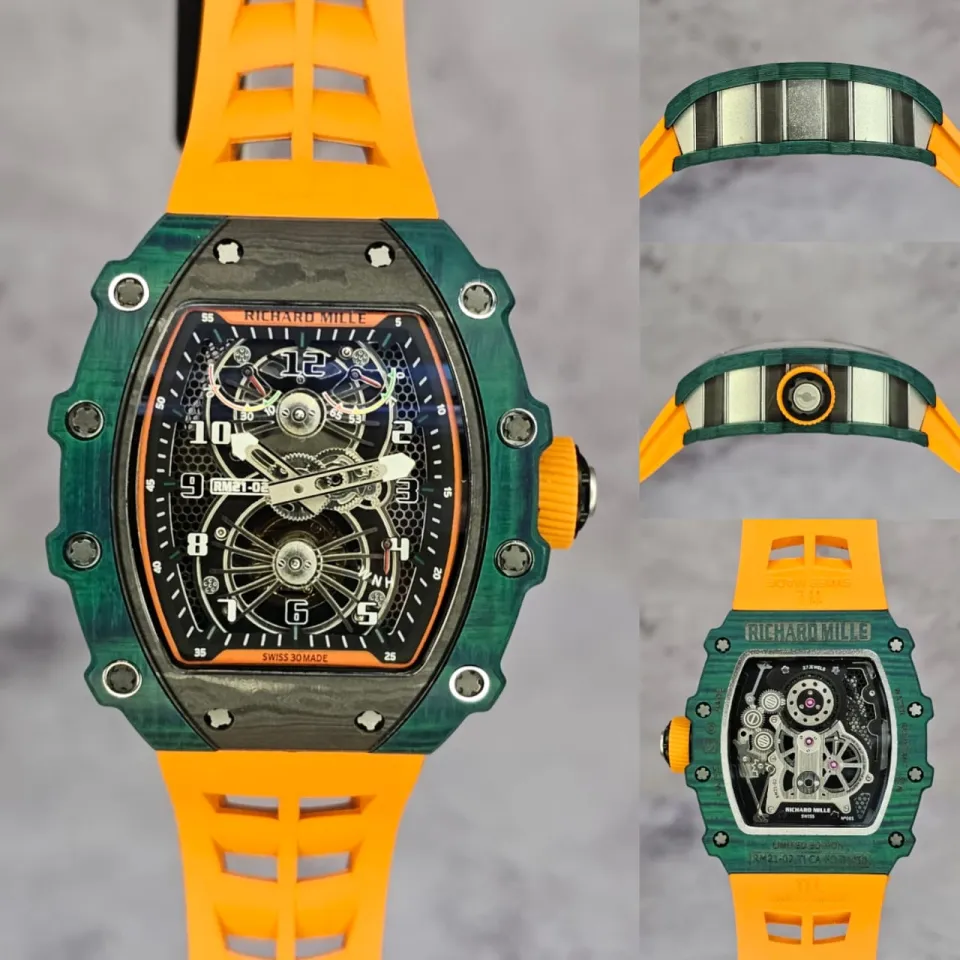 Jam Tangan Richard Mille Tourbillon 21 02 Automatic Swiss Body