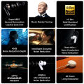 OPPO ENCO X2 TWS  Earphone Bluetooth 5.2 Active Noise Cancelling Qi Wireless Charging Headphone LHDC Earbuds. 