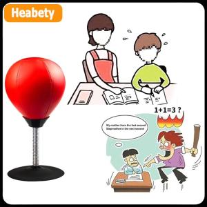 【2-3 ngày giao hàng】 Máy Tính Để Bàn Đấm Bốc Bóng Có Cốc Hút Bàn Đấm Túi Thiết Bị Đấm Bốc Trẻ Em Và Người Lớn Căng Thẳng Cứu Trợ Đấm Bốc Thực Hành Tập Thể Dục