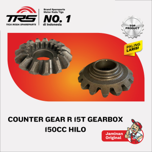 TRS gigi kanan 15T gearbox 150CC + hilo trs