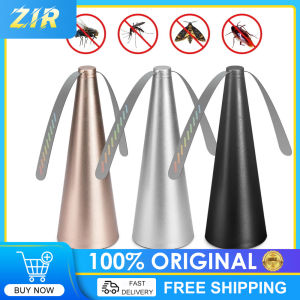 【USB & B-attery Powered】Multi-function Mini Fly R-epeller USB Automatic Electronic Pest Control Reflective Strips Fan Blade Mosquito Fly Bugs R-epellent Food Protector