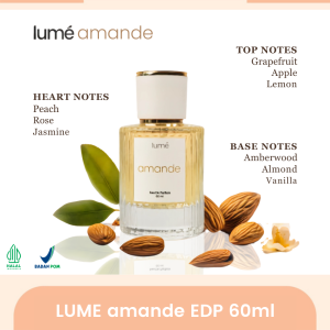 Parfum LUME Amande Parfum Wanita Tahan Lama Parfume Vanila Tahan Lama 24 Jam Farpume Vanilla Cake