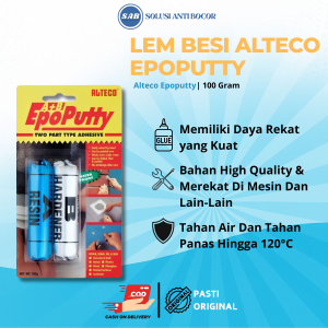 lem porting tahan panas 500c / lem alteco Epoputty 100 Gram / Epoputty lem / Lem epoputty alteco / Epo Putty / Lem Epoputi