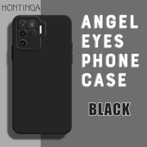 Hontinga Casing Case For OPPO A55 A71 A74 4G 5G A76 A91 A94 A95 A96 5G Case Square Soft Silicone Full Cover Camera Protection Shockproof Rubber Cases Back Cover Phone Casing Softcase For Boys Girls
