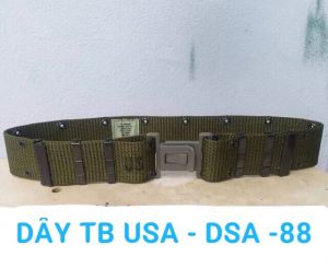 DÂY TB USA - DÂY LƯNG ĐEO TRANG BỊ USA