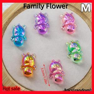 Family Flower Flash Sale Electroplating Mini Luminous Turtle Home Decor Landscaping Resin Craft Glowing Turtle Garden Fish Tank Miniatures Ornaments