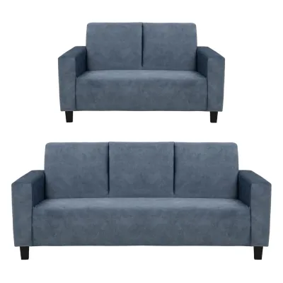 LivingMall CHLOE Pet-Friendly Fabric/Leather 1/2/3 Seater Sofa with or without Ottoman - 50 Colours