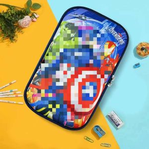 KENBAGS #9949 PENCIL CASE NYLON HARDCASE MATERIAL FOR KIDS LARGE CAPACITY