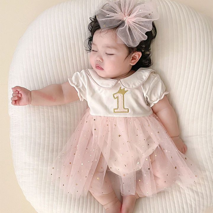 Romper One Month Old Baby Girl Outfits Newborn Girl Clothes