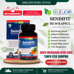 Obat Gout Arthritis - Obat Asam Urat - Obat Radang Sendi Peradangan Pada Sendi - Obat Penghilang Kristal Asam Urat - Obat Nyeri Sendi - Obat SENDIFIT