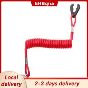 [COD]  HOT SALE Ship within 24 hours Marine Outboard Engine Boat Motor Kill Stop Switch For Jet Ski 2-425hp Key Rope Reminder Rope Boatemergency Stop