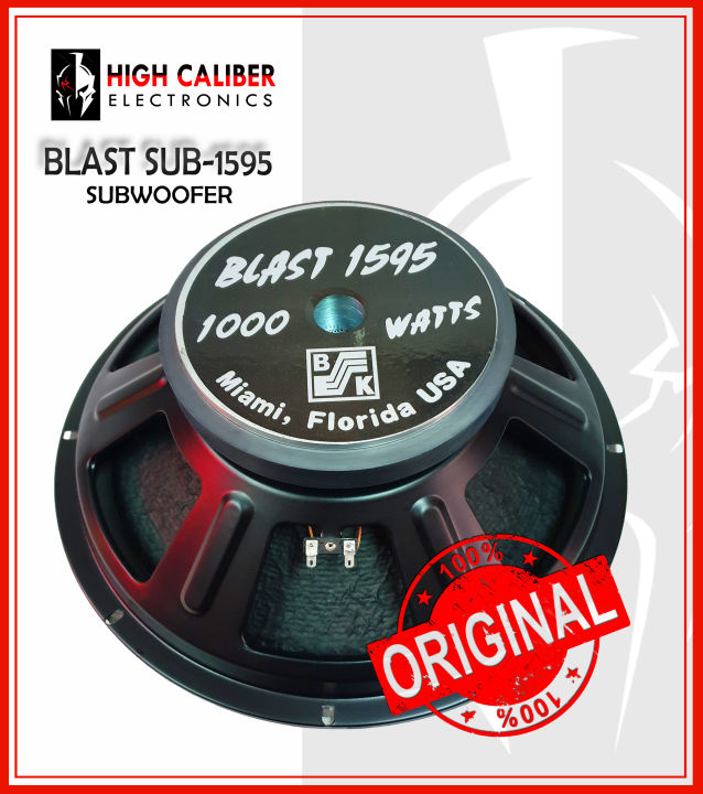 BLAST SUB-1595 Subwoofer Speaker 15 inches 1000W – with Free
