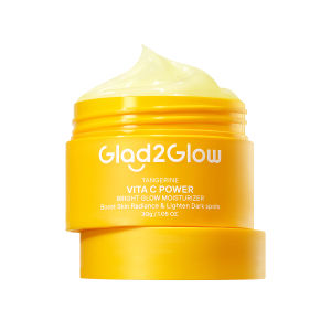 【PROXIES PICK】Glad2Glow Jeju Tangerine Vita C Power Bright Glow Moisturizer มอยส์เจอร์ไรเซอร์บำรุงผิวหน้า สารสกัดส้มเชจู วิตามินซี พาวเวอร์ ไบรท์ โกลว์