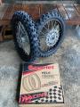 Paket Roda RBT KLX Velg Scarlet  Ukur 160/185-17 - Ban Primax Baru Plus Disc +Gear. 