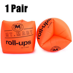 【COD】1 pair aldult arm floater swimming arm ring childrens inflatable arm ring thick round arm ring Inflatable Rollup Arm Pair Floater Swimming Floater Bands Rings Float  PVC Inflatable Swim Arm Bands Sleeves for Swimming