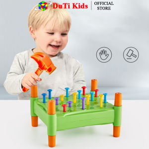 Đồ chơi búa đóng đinh rèn cho bé tính kiên nhẫn khả năng tập chung và phối hợp tay mắt