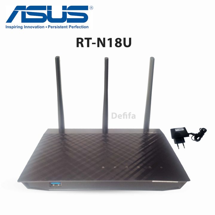 High-Power N600 Gigabit WiFi Router Asus  RT-N18U, IPTV support and Dual WAN