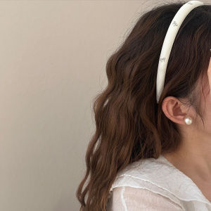 [haoh] Headbands Hair Accessories For Girls Women Band Korean Bow Fairy 2024 Hoop New In Sweets Kawaii Cute Things