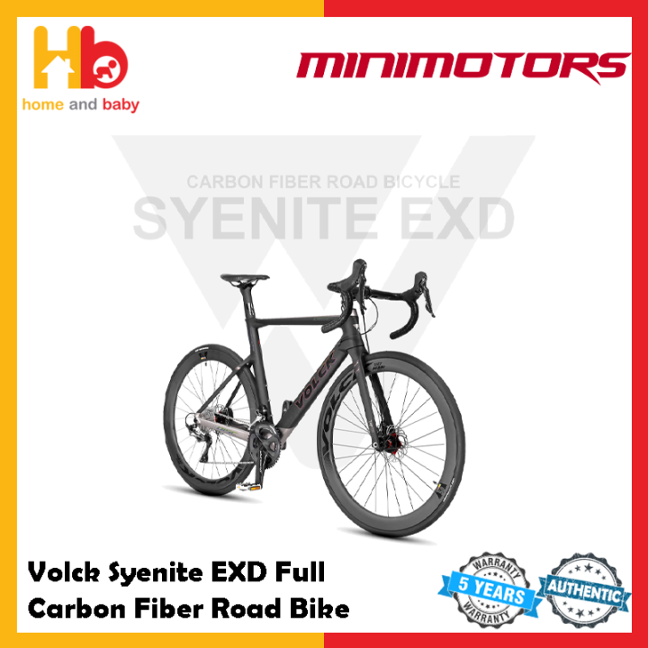 Volck Syenite EXD Full Carbon Fiber Road Bike Shimano Ultegra R8000 Hydraulic Disc Brake Free Shipping Lazada Singapore