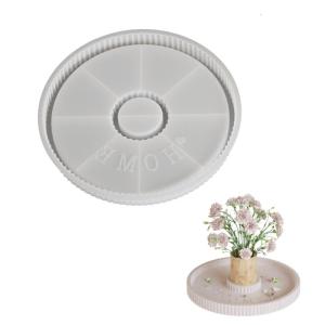 Silicone Tray Mold Silicone Holder Moulds Suitable for Hand-Making Stylish Coasters and Decorative Serving Trays