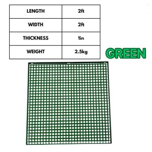 SQUARE RABBIT PLASTIC MATTING 2X2 FLOOR MATTING