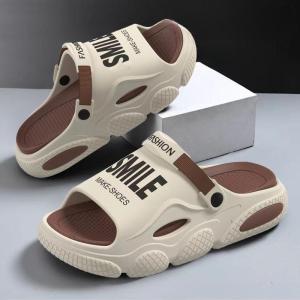 Sandals for Men Fashion Anti Slip Clogs for Men Outdoor Beach Walk Slippers Indoor Slippers #COD